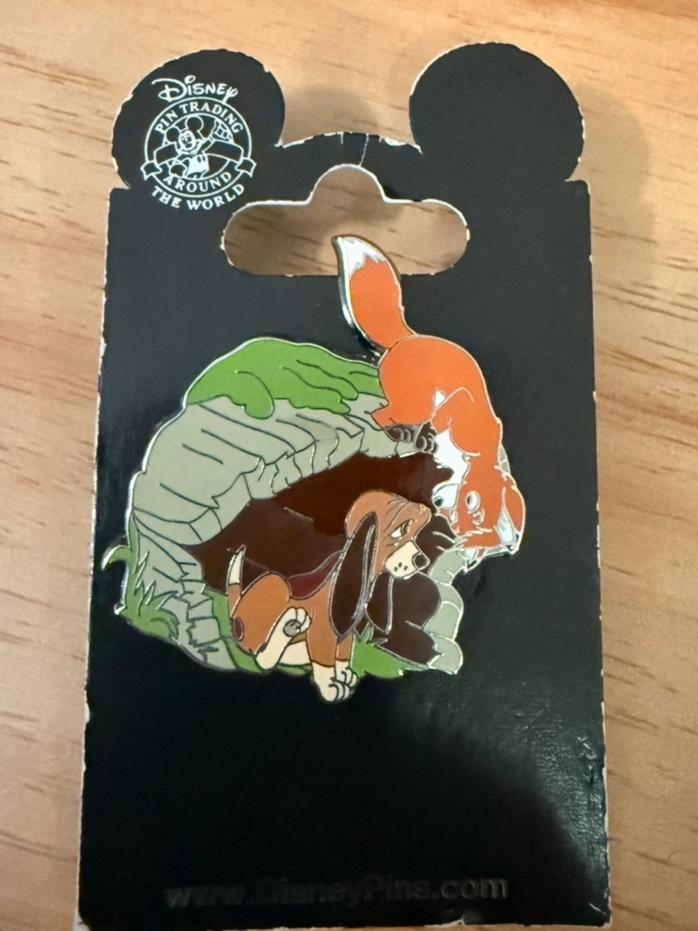 Disney Pin Trading Fox and the Hound Copper Pin